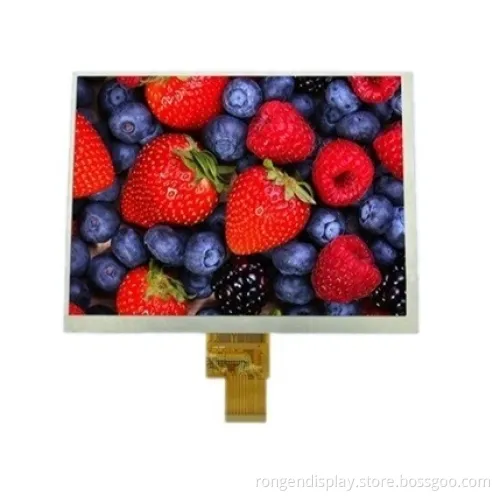 High Resolution 1024X768 LCD Display 8.0inch LCD Screen